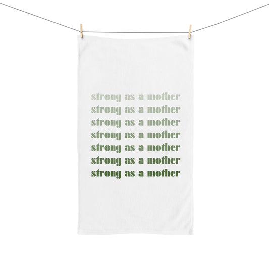 Strong as a Mother | Hand Towel