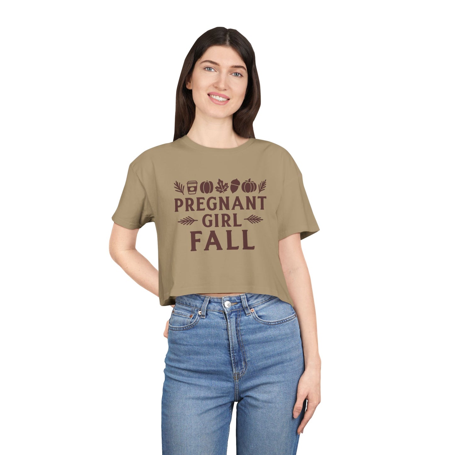 Fall Girl | Women's Crop Tee
