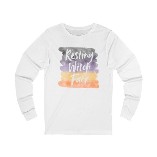 Resting Witch Face | Bella & Canvas Long Sleeve Shirt