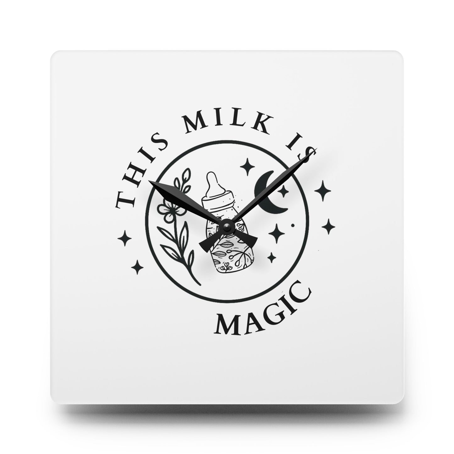Magic Milk | Acrylic Wall Clock