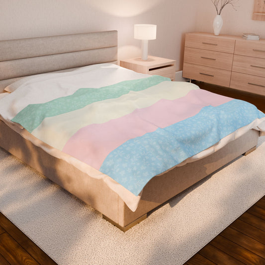 Nap Trapped | Velveteen Plush Blanket