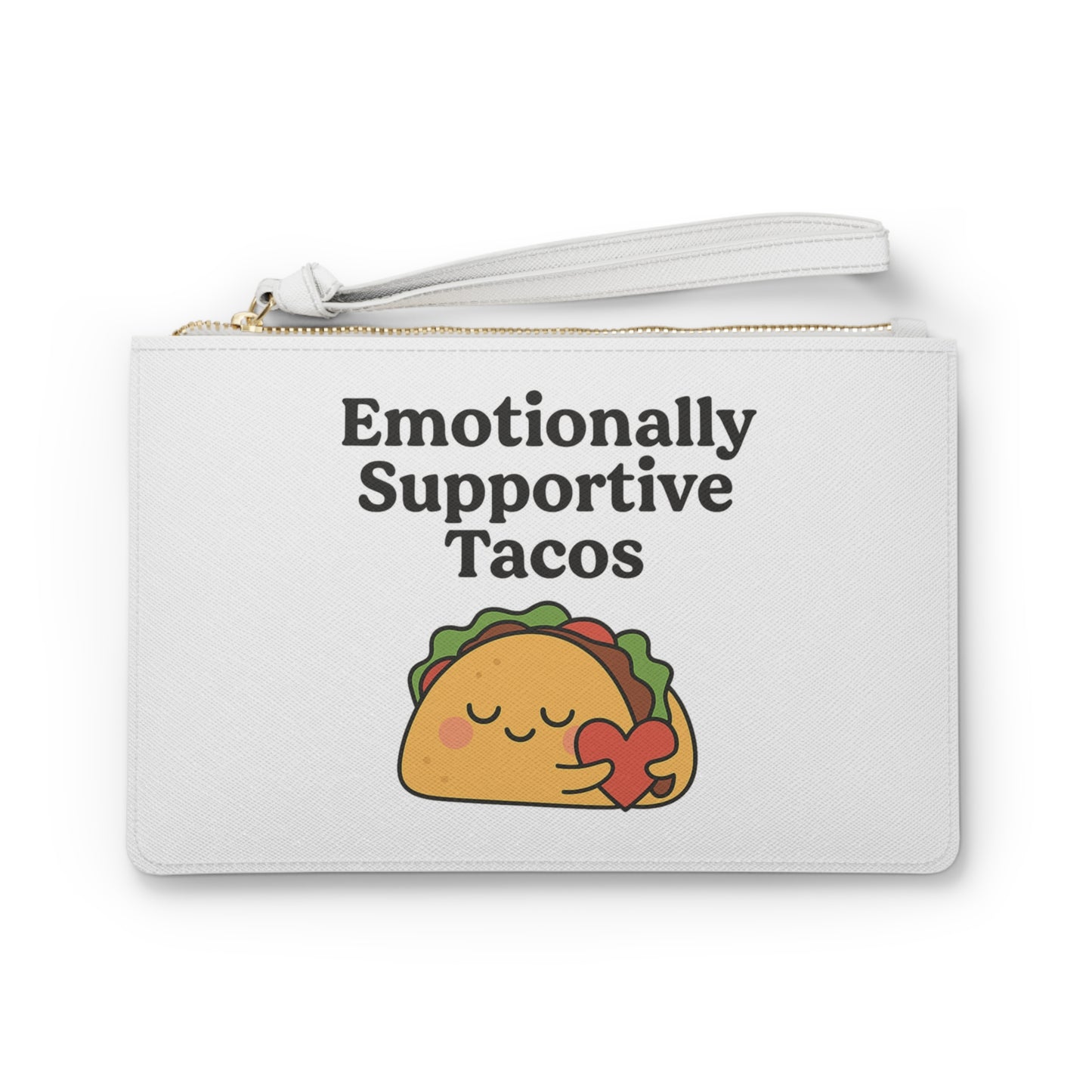 Emotionally Supportive Tacos | Clutch Bag