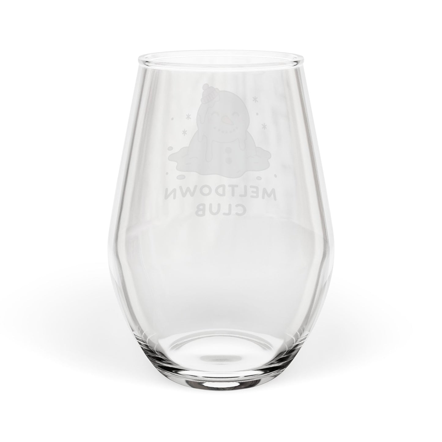 Meltdown Club | Stemless Wine Glass