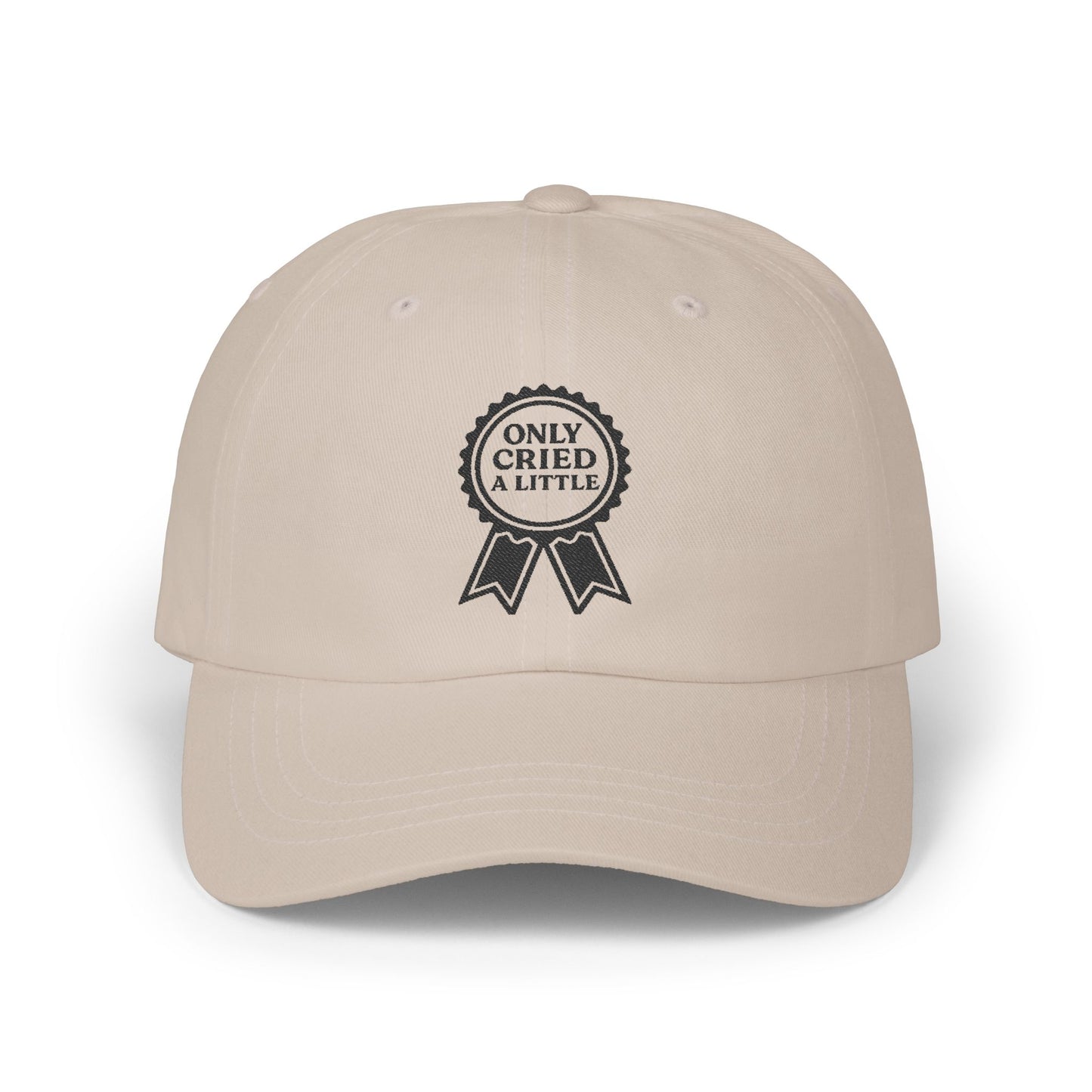 Only Cried a Little | Embroidered Hat
