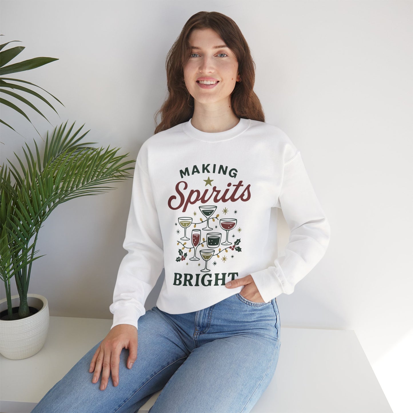 Bright Spirits | Unisex Heavy Blend™ Crewneck Sweatshirt