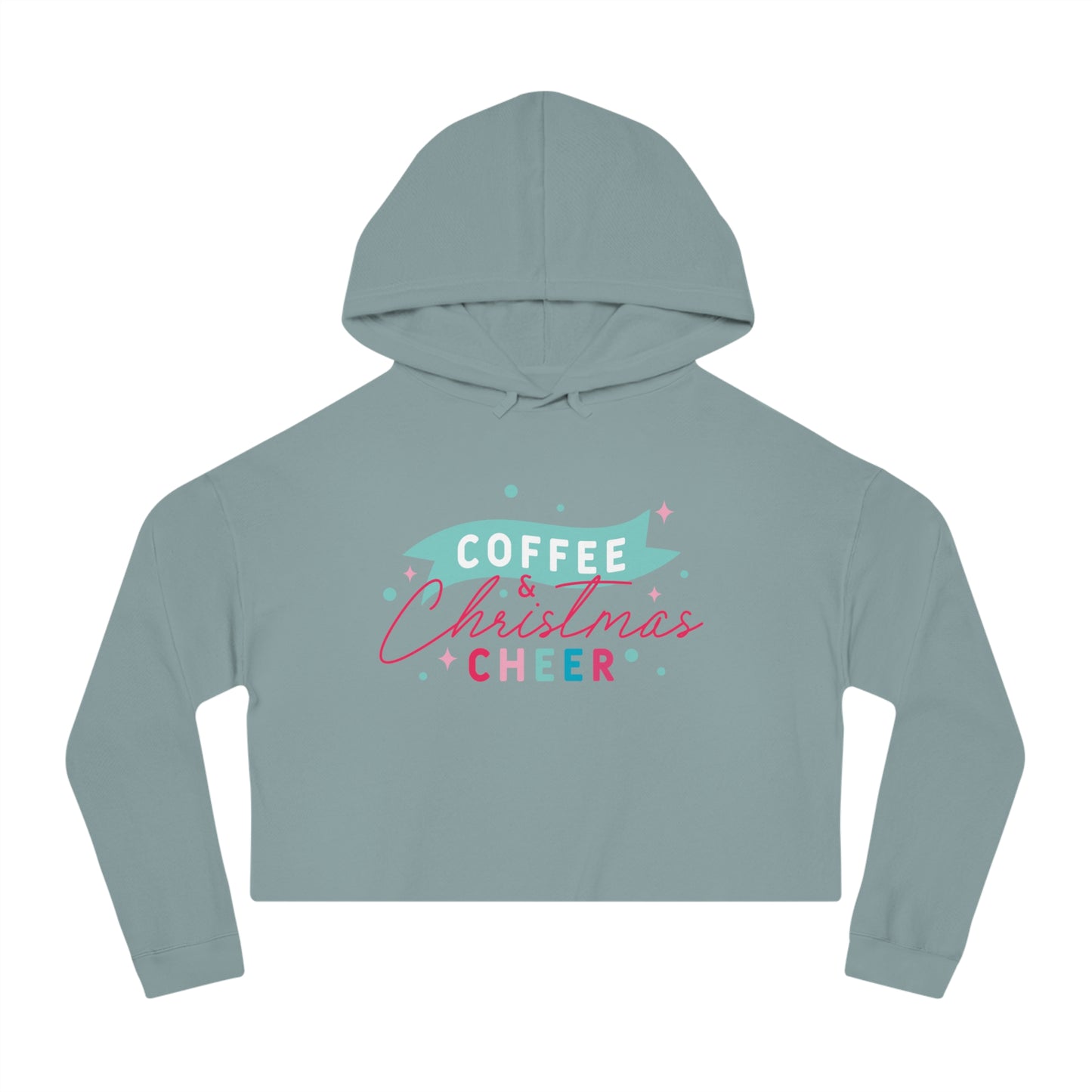Christmas Cheer | Women’s Cropped Hooded Sweatshirt