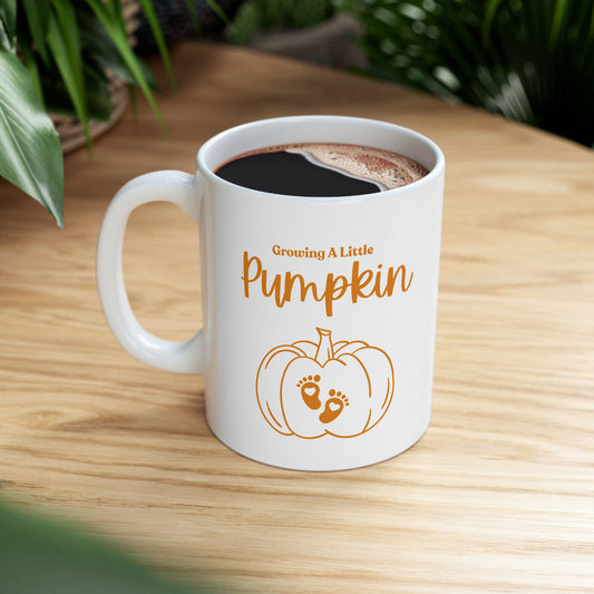 Growing Little Pumpkin | Ceramic Mug (11oz, 15oz)