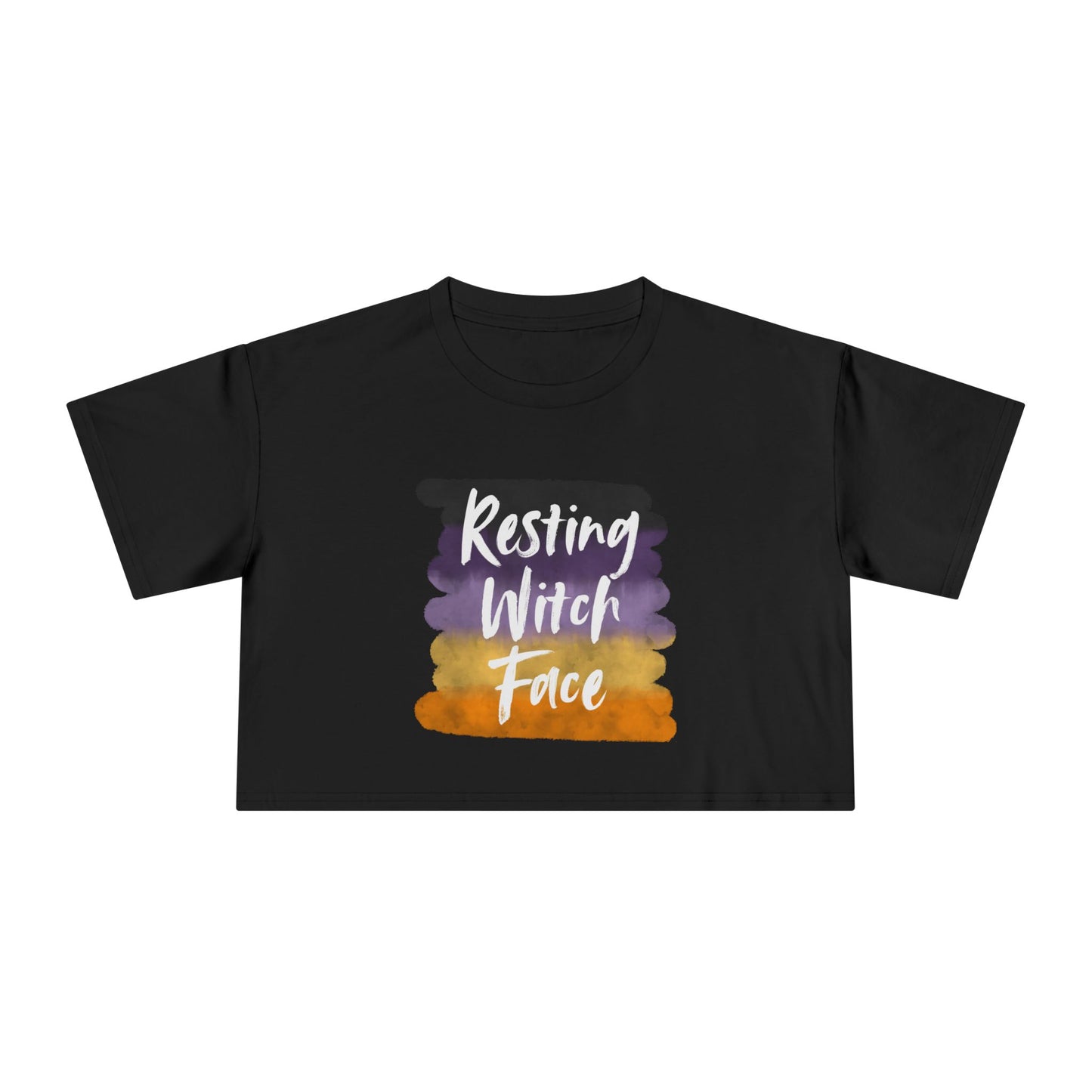 Resting Witch Face | Women's Crop Tee