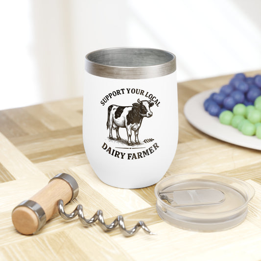 Local Dairy Farmer | Chill Wine Tumbler