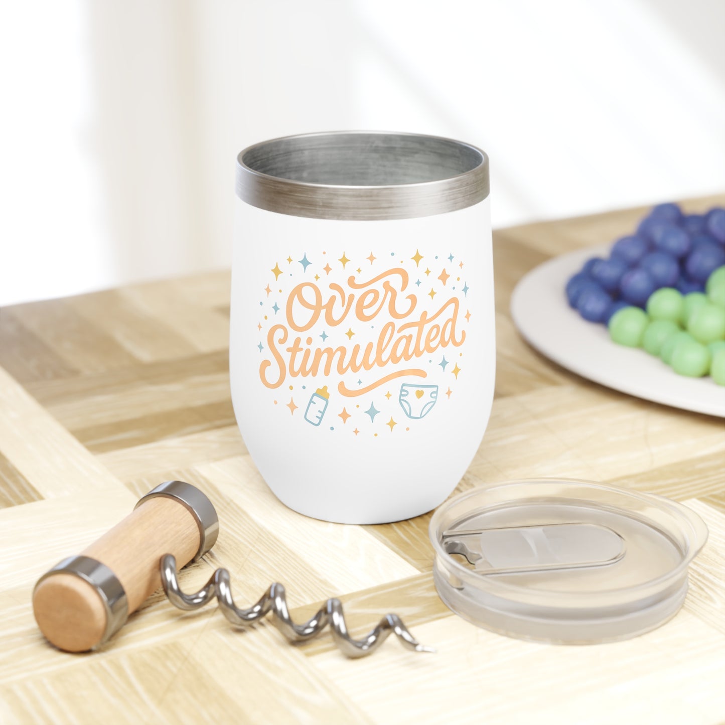 Overstimulated | Chill Wine Tumbler