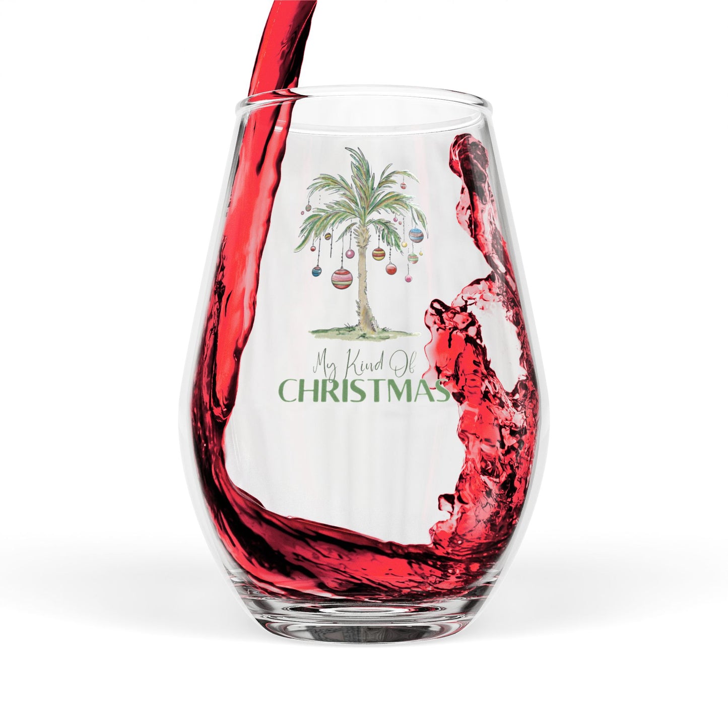 My Kind of Christma | Stemless Wine Glass
