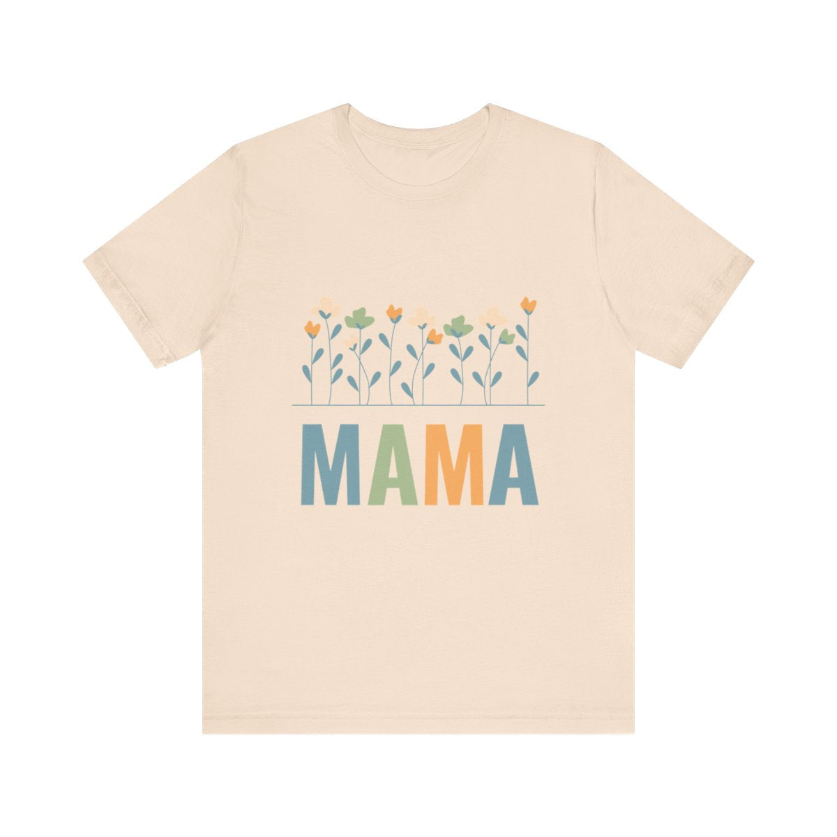 MAMA Floral  | Bella & Canvas Shirt