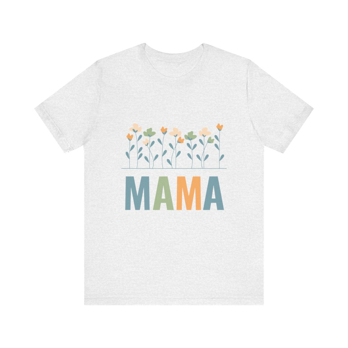 MAMA Floral  | Bella & Canvas Shirt