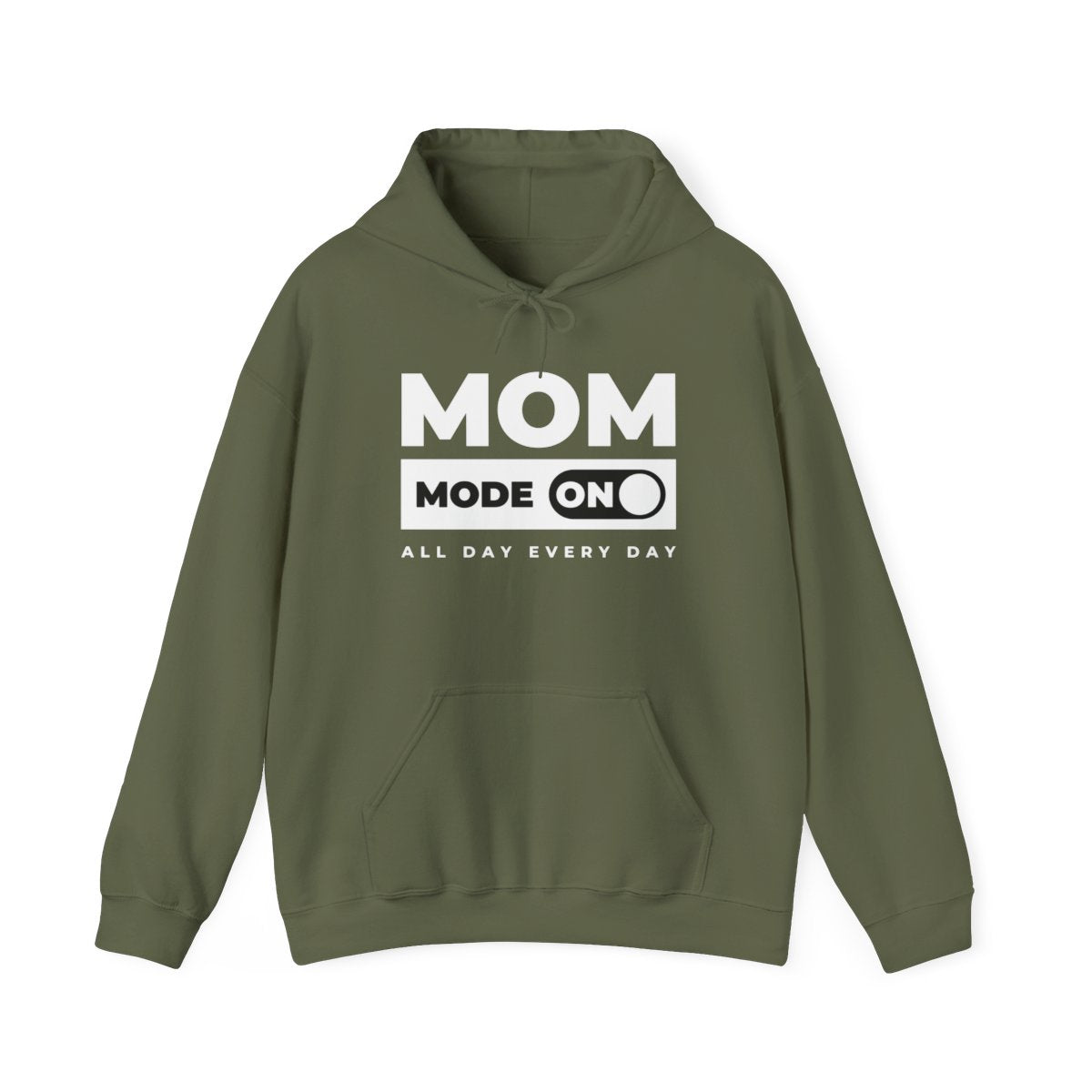 Mom Mode = ON | Unisex Heavy Blend™ Hooded Sweatshirt
