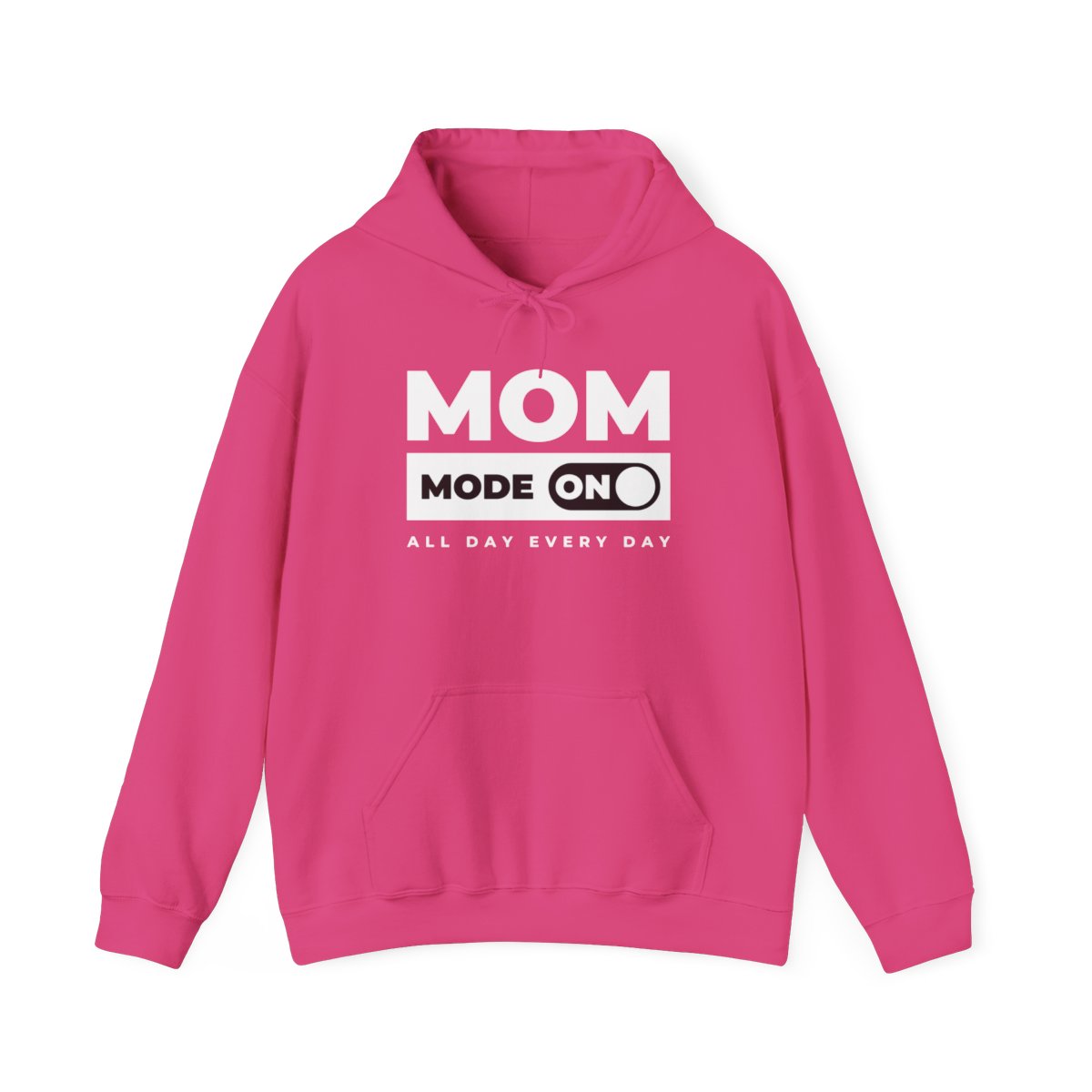 Mom Mode = ON | Unisex Heavy Blend™ Hooded Sweatshirt