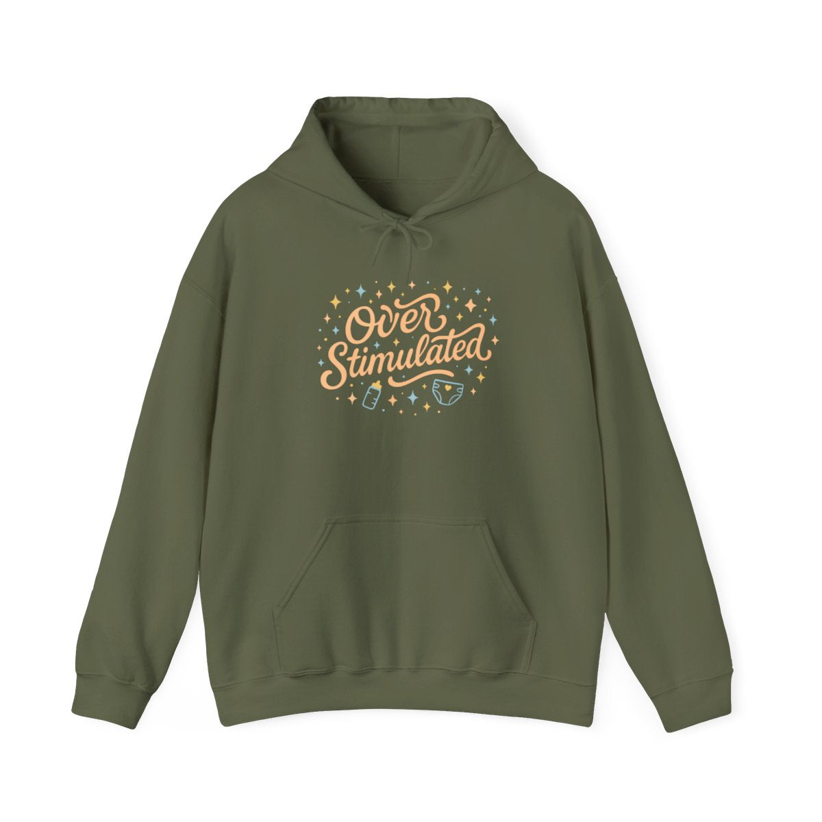 Overstimulated | Unisex Heavy Blend™ Hooded Sweatshirt