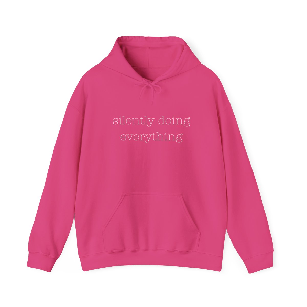 Silently Doing Everything | Unisex Heavy Blend™ Hooded Sweatshirt
